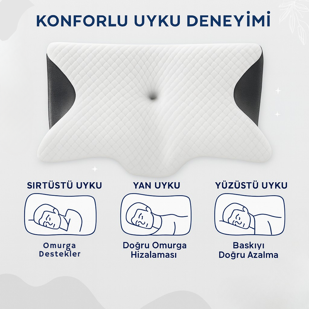 ViscoRest® Hafızalı Visco Ortopedik Yastık