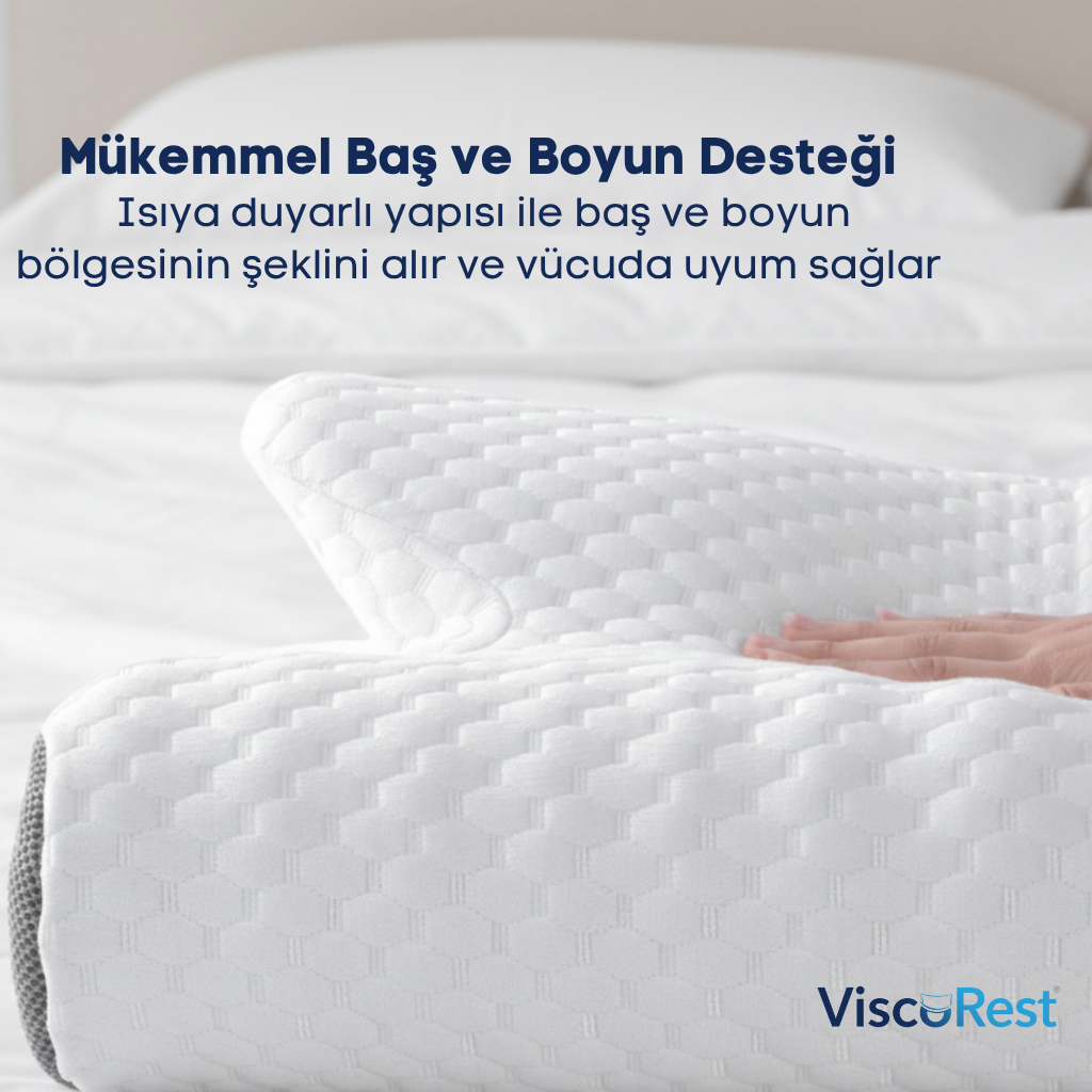 ViscoRest® Hafızalı Visco Ortopedik Yastık