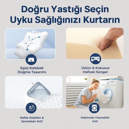 ViscoRest® Hafızalı Visco Ortopedik Yastık