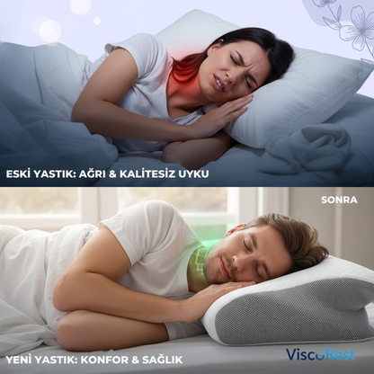 ViscoRest® Hafızalı Visco Ortopedik Yastık