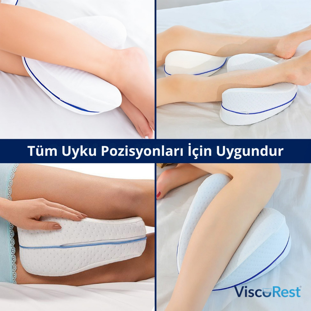 ViscoRest® Ortopedik Bacak Arası Yan Yatış Yastığı