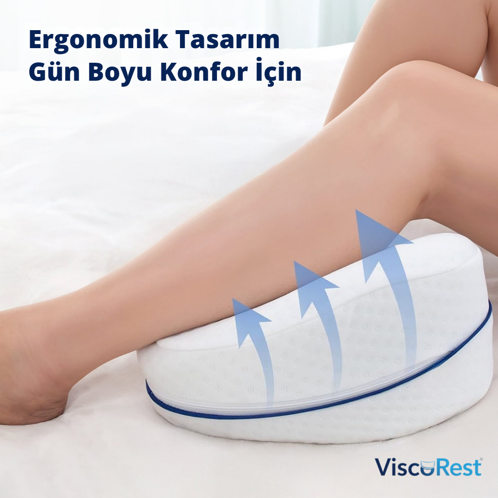 ViscoRest® Ortopedik Bacak Arası Yan Yatış Yastığı