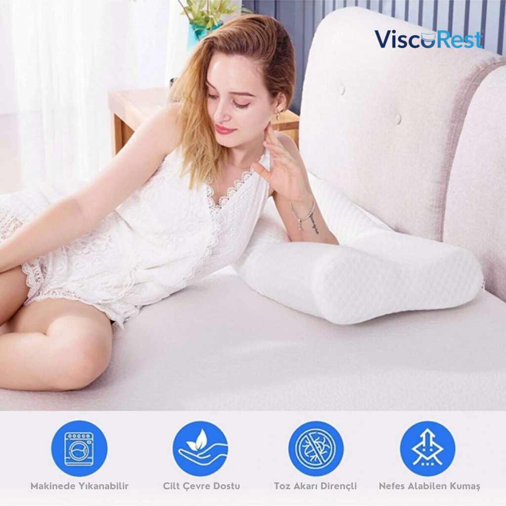 ViscoRest® Çift Tepeli Multi-Fonksiyonel Yastık