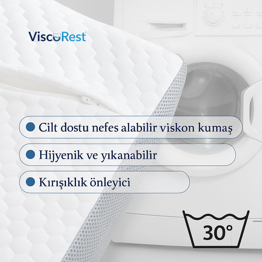 ViscoRest® Hafızalı Visco Ortopedik Yastık