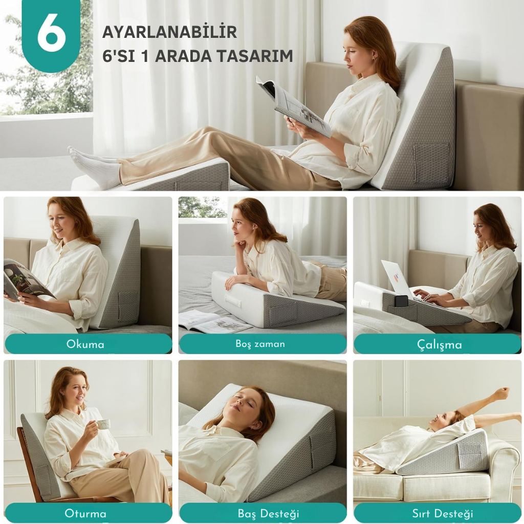 ViscoRest® Medikal Ortopedik Reflü Yastık