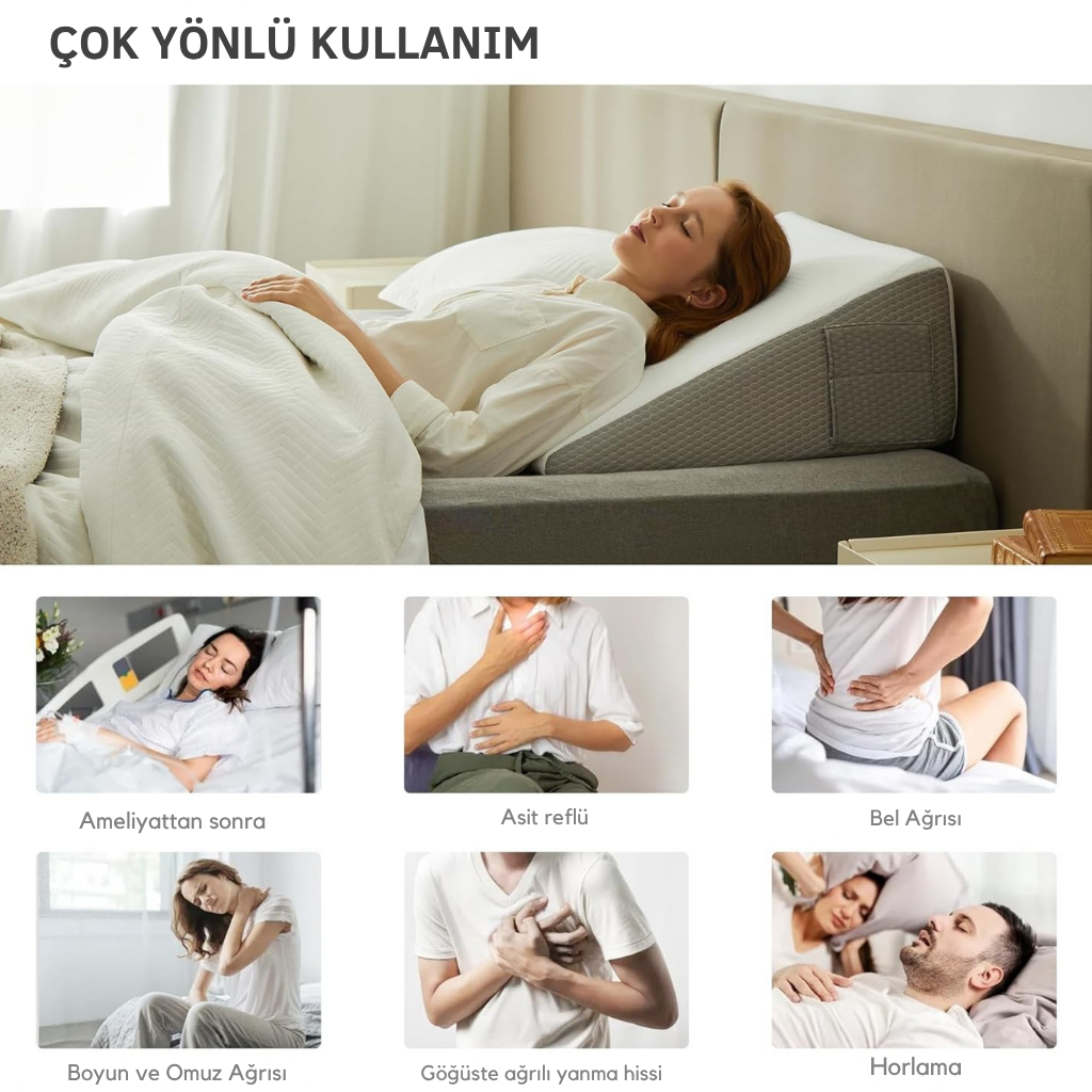 ViscoRest® Medikal Ortopedik Reflü Yastık