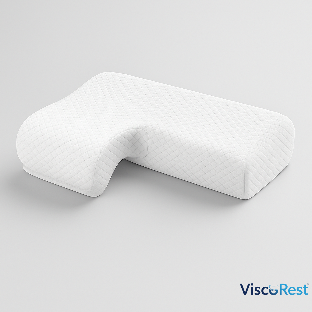 ViscoRest® Ortopedik Visco Boyun Destekli Çift Sevgili Yastığı